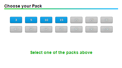 Select a pack of referrals to rent