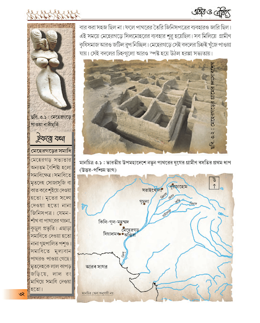 ভারতীয় উপমহাদেশের প্রাচীন ইতিহাসের ধারা | তৃতীয় অধ্যায় | ষষ্ঠ শ্রেণীর ইতিহাস | WB Class 6 History