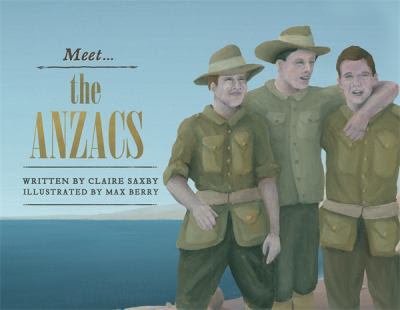 Cover of book called Meet the ANZACs