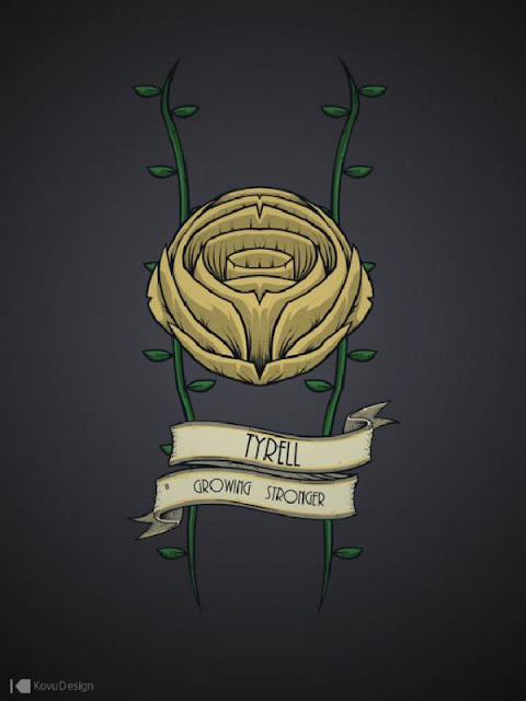 FanArt - Blasón de la Casa Tyrell