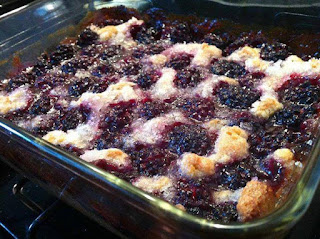 Homemade Kentucky Blackberry Cobbler