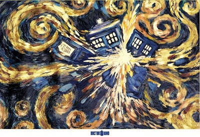 Doctor  Wallpaper on Doctor Who Poster Van Gogh Doctor Who Poster Van Gogh Cheap Price High