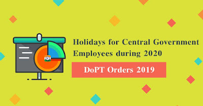Central-Government-Employees-Holiday-list-2020