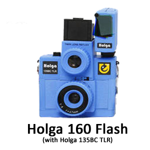 Holga 160 flash
