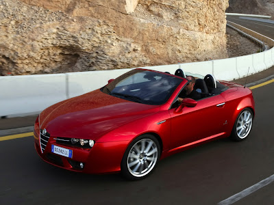 Alfa Romeo Spider 2009 - Front Side Top