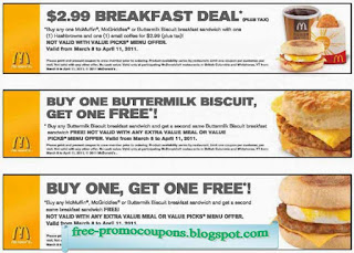 Free Printable Mcdonalds Coupons