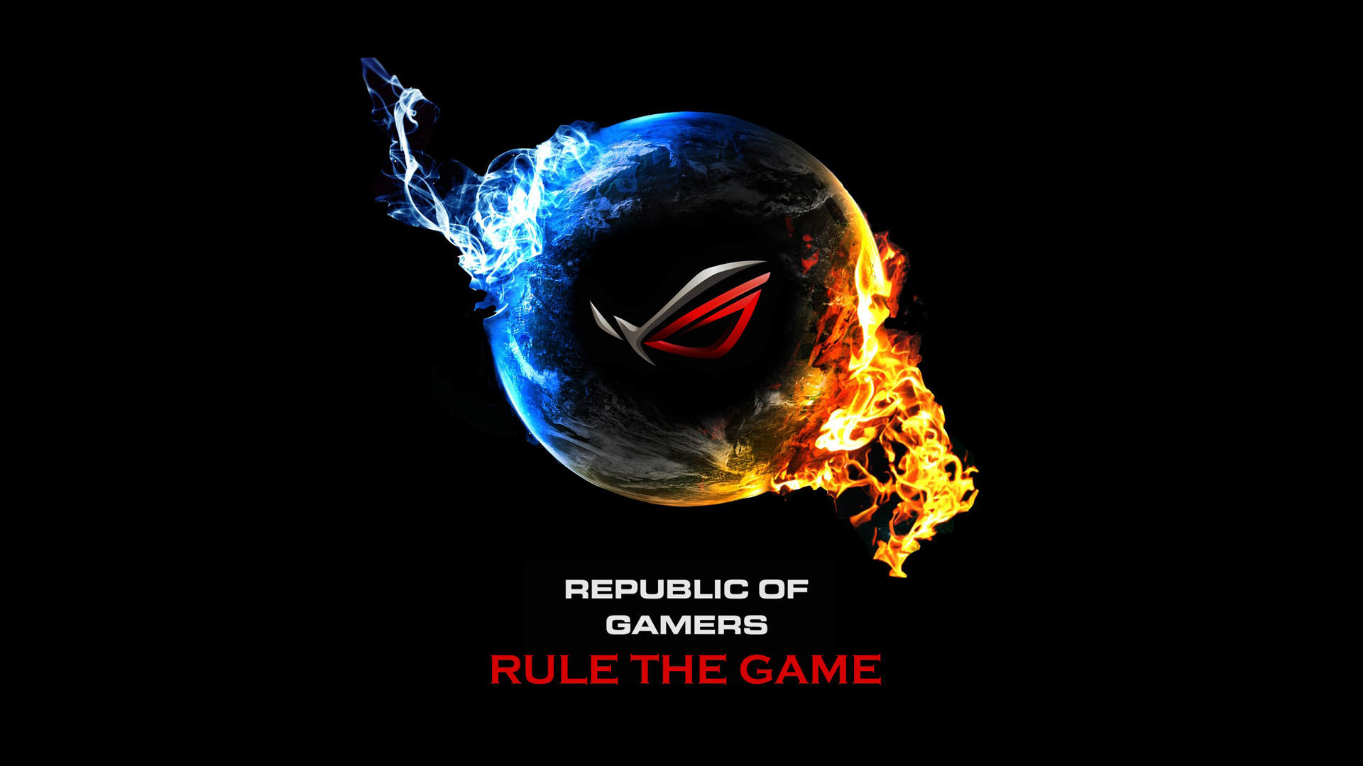 Asus Republic Of Game Logo Hd  Wallpaper  Wallpaper  Gallery