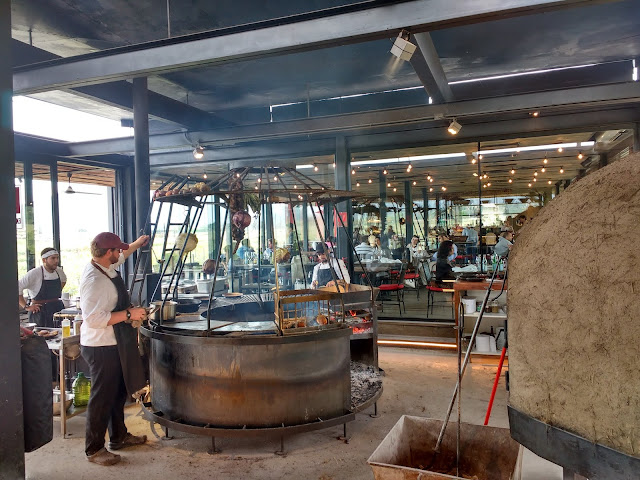 Restaurante Fuegos de Apalta, Bodega Montes, Valle de Colchagua, Chile