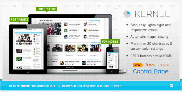 Kernel - Premium Magazine Theme by ThemeForest  / Orange-Themes