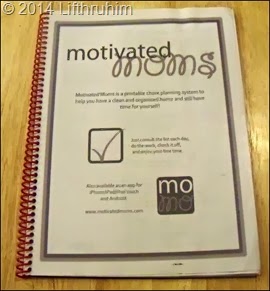 Cover Image Motivated Moms Full Page Printable Chore Planner