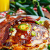 Jalapeno and Cheddar Corn Pancakes with Bacon (aka Jalapeno Popper Pancakes)