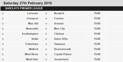 Inilah Jadwal Lengkap Liga Inggris EPL 2015-2016