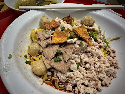 Hill Street Tai Hwa Pork Noodle, bak chor mee
