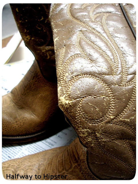 Cowboy Boot Refashion