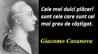 Gândul zilei: 4 iunie - Giacomo Casanova