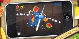 Juego Fruit Ninja para tu iPad