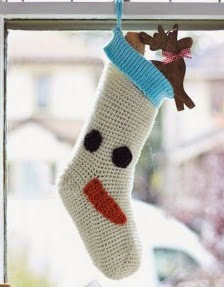 http://www.yarnspirations.com/patterns/snowman-stocking-198413.html