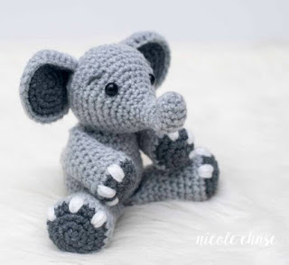 PATRON GRATIS ELEFANTE AMIGURUMI 68526