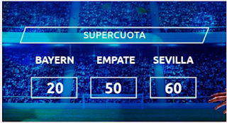 Mondobets promo super Copa Europa 24-9-2020