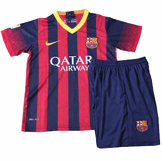 Jersey Kids Barcelona Home 2013-2014