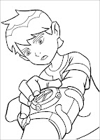 Ben 10 Coloring Pages