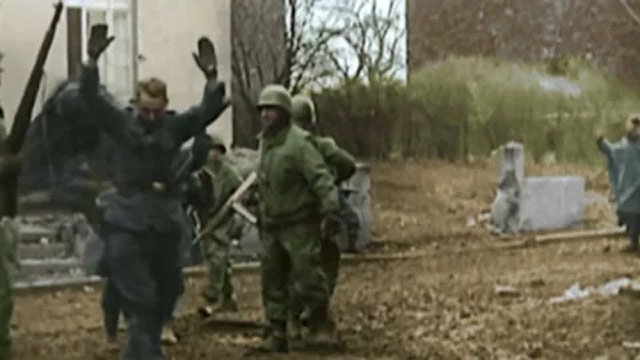 German soldiers surrender at Marburg worldwartwo.filminspector.com