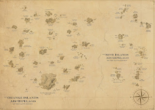 Orange Islands Pokemon Map