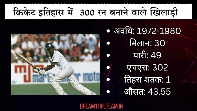 क्रिकेट इतिहास में  300 रन बनाने वाले खिलाड़ी List | Cricket Me 300 Run Banane Wale Khiladi