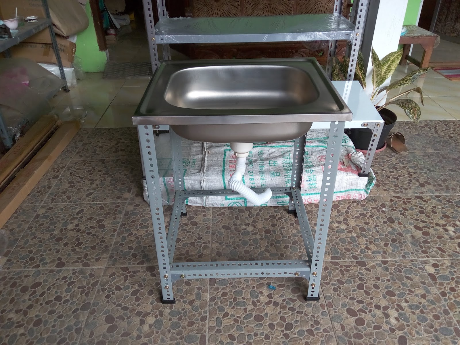  BAK  CUCI  PIRING  KITCHEN SINK STAINLESS STEEL METALCO 