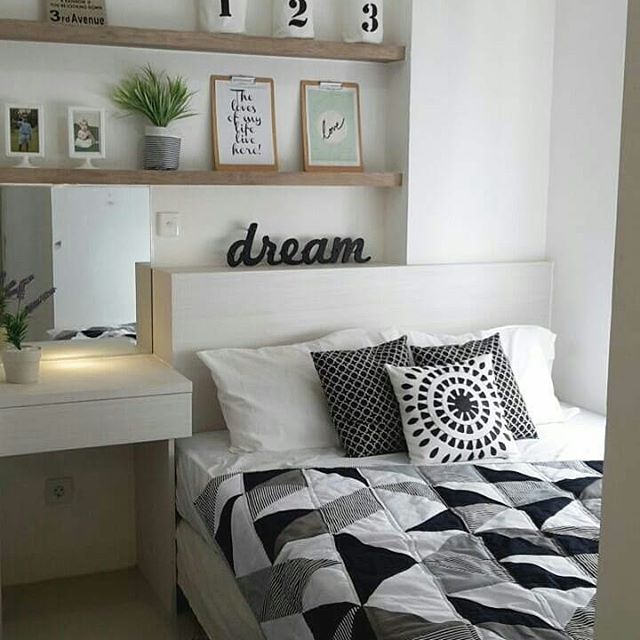 Dekorasi Kamar  Tidur  Cantik Minimalis Elegan Rumah 