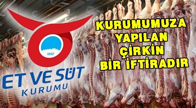 ‘Depolardaki etlerimiz sağlıklıdır’