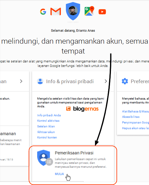 Cara Ganti Nama Gmail dan Google Plus