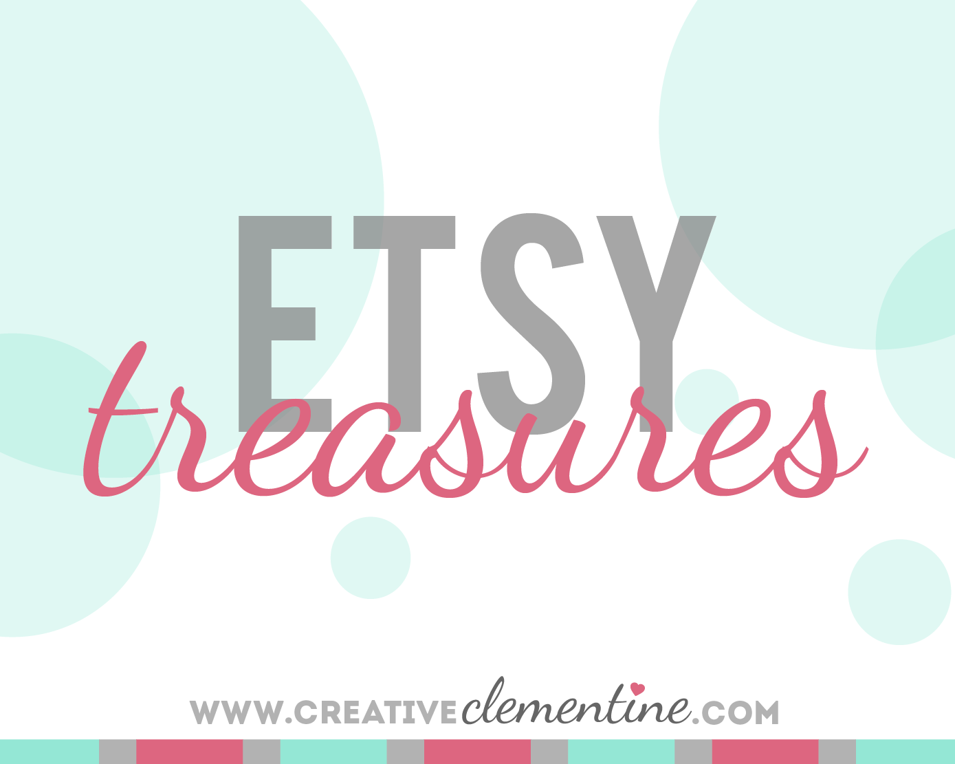 Etsy Treasuries via CreativeClementine.com