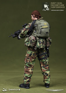 Damtoys 1/6 scale Navy SEAL Recon Team SAW Gunner  - Tears of the Sun