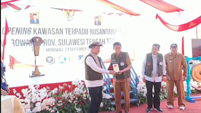 BNPT SHOFT LOUNCHING PROGRAM KTN DI MOROWALI