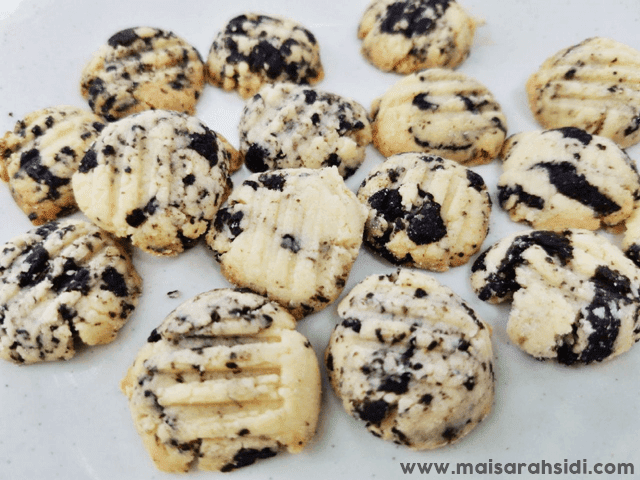 biskut oreo cheesecake