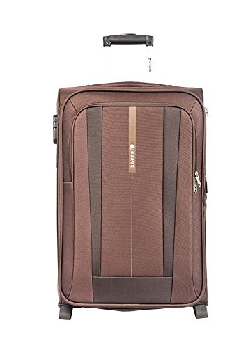 Get Safari Revv Polyester 55 cms Brown Softsided Carry-On (Revv-55-Brown-2wh) @2134 on Amazon