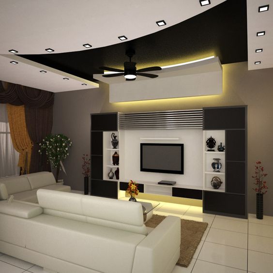 Modern TV wall units Living  room  tv cabinet design  