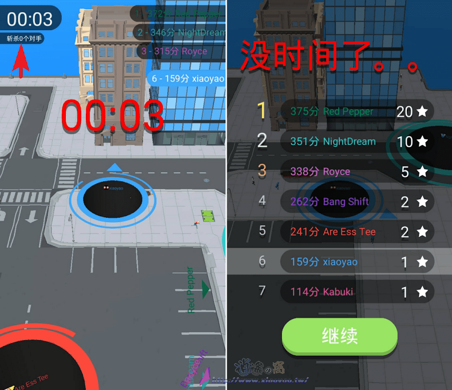 Hole.io 黑洞大作戰