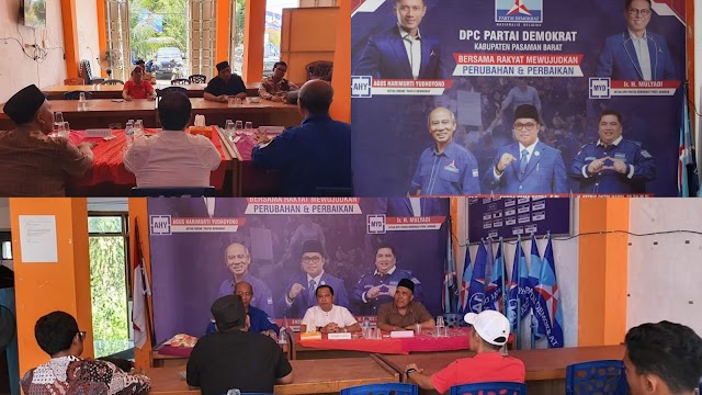 DPC Partai Demokrat Kabupaten Pasaman Barat Buka Penjaringan Bakal Calon Kepala Daerah