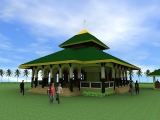 Contoh Desain Masjid Minimalis Modern Saat Ini