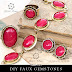 Creating Faux Gemstone Cabochons with Glamour FX Glass and Bella
Paint.