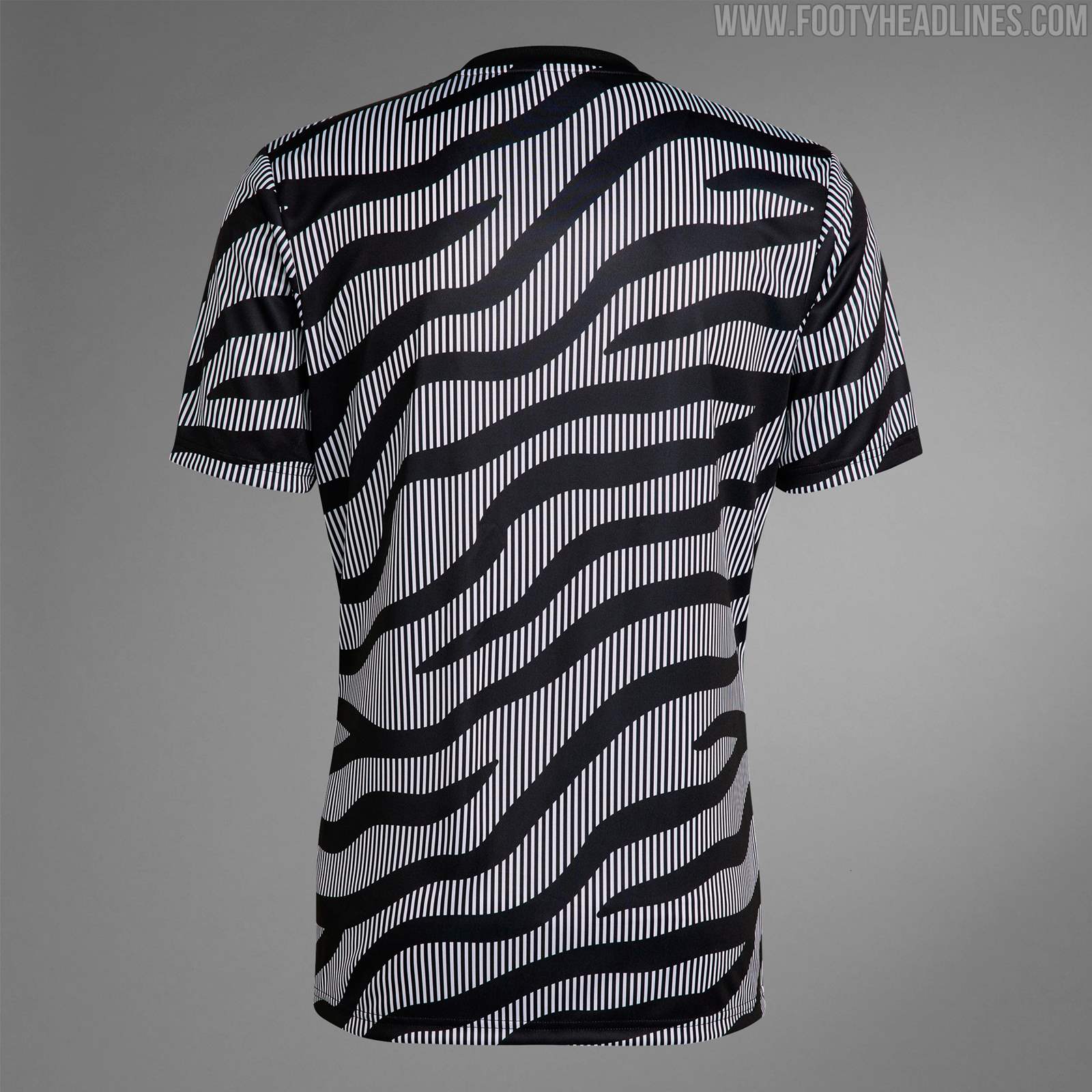 Full Zebra Juventus 23-24 Pre-Match Shirt + Anthem Jacket Released ...