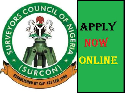Surveyors Council Of Nigeria Portal - (SURCON) Registration Guide 2018/2019 