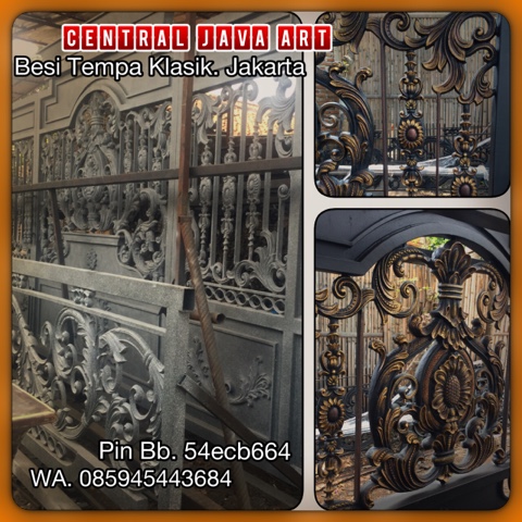 jual ornamen besi tempa dan mengerjakan besi tempa klasik,wa.085945443684 pinbb .54ecb664. jakarta 