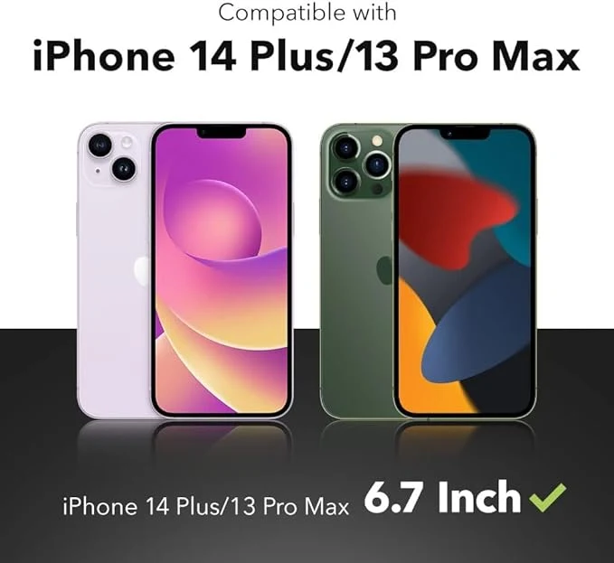 Ultimate iPhone 14 Plus/13 Pro Max Protection: ZAGG InvisibleShield Glass+ Screen Protector