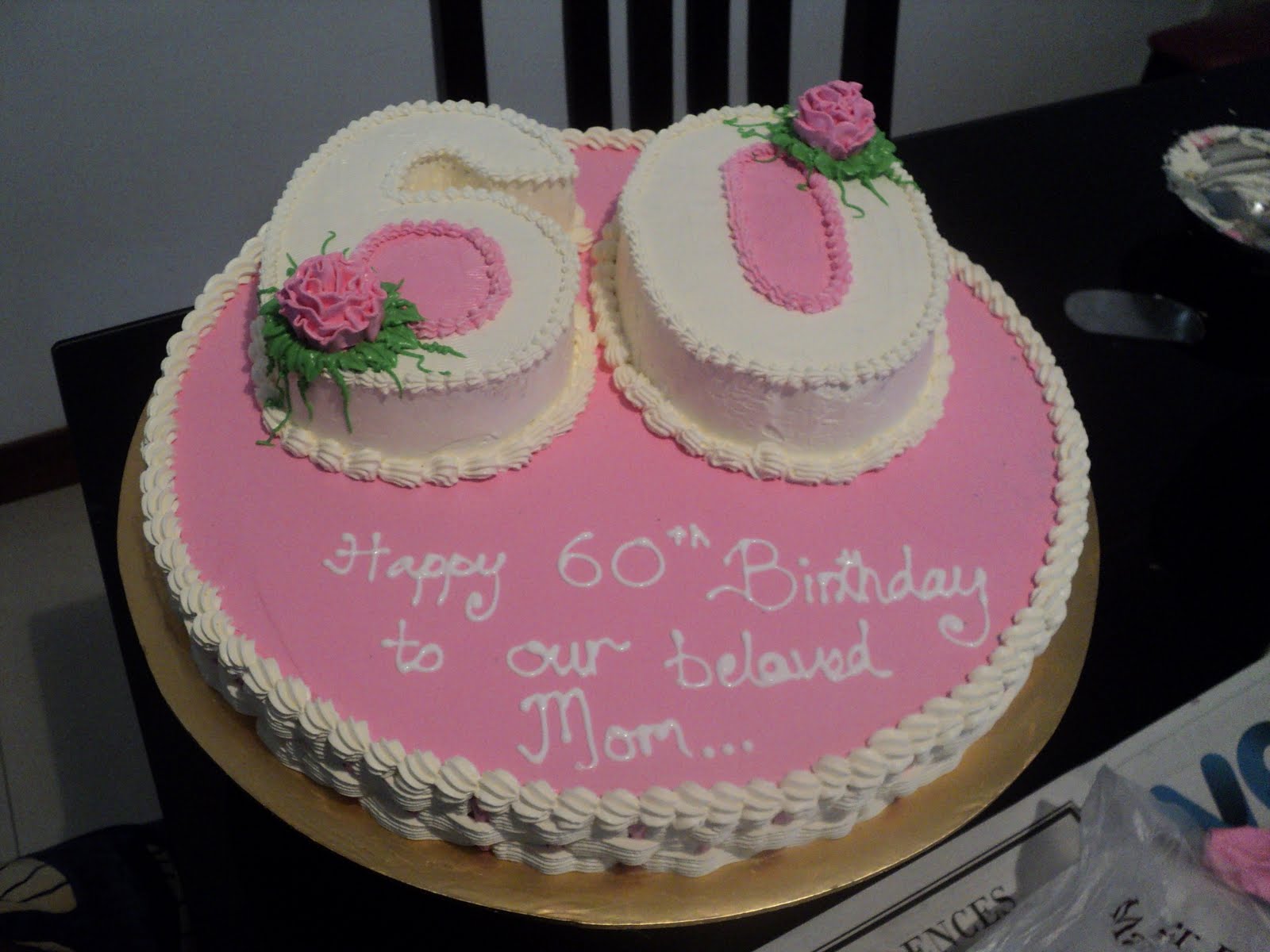 ~Sweet~: 60th Birthday Cake
