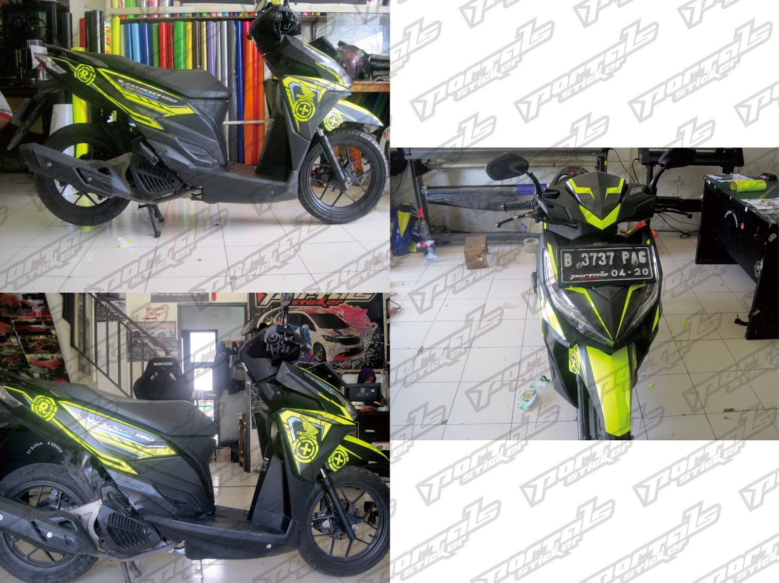 PORTALS STICKER VARIO 150 CUTTING STICKER