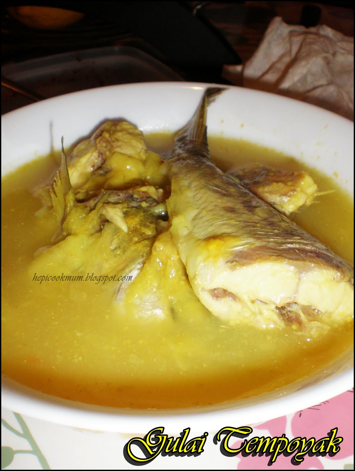 Resepi Gulai Ikan Masak Tempoyak - Soalan 15