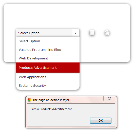 Vasplus Programming Blog Fancy Checkbox Radio And Select Options Using Css And Jquery